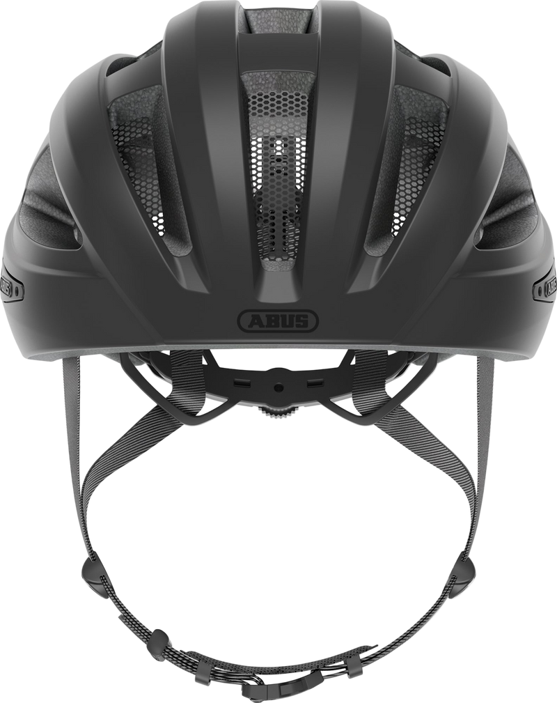 Load image into Gallery viewer, front view of velvet black Macator MIPS #color_velvet black
