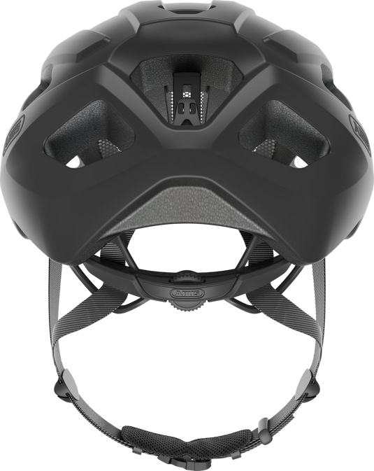 rear view of velvet black Macator MIPS