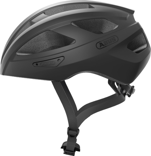 side view of velvet black Macator MIPS 