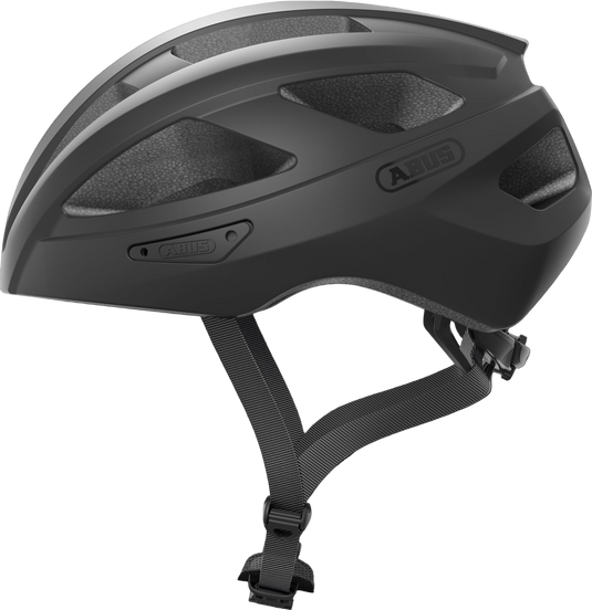 side view of velvet black Macator MIPS 