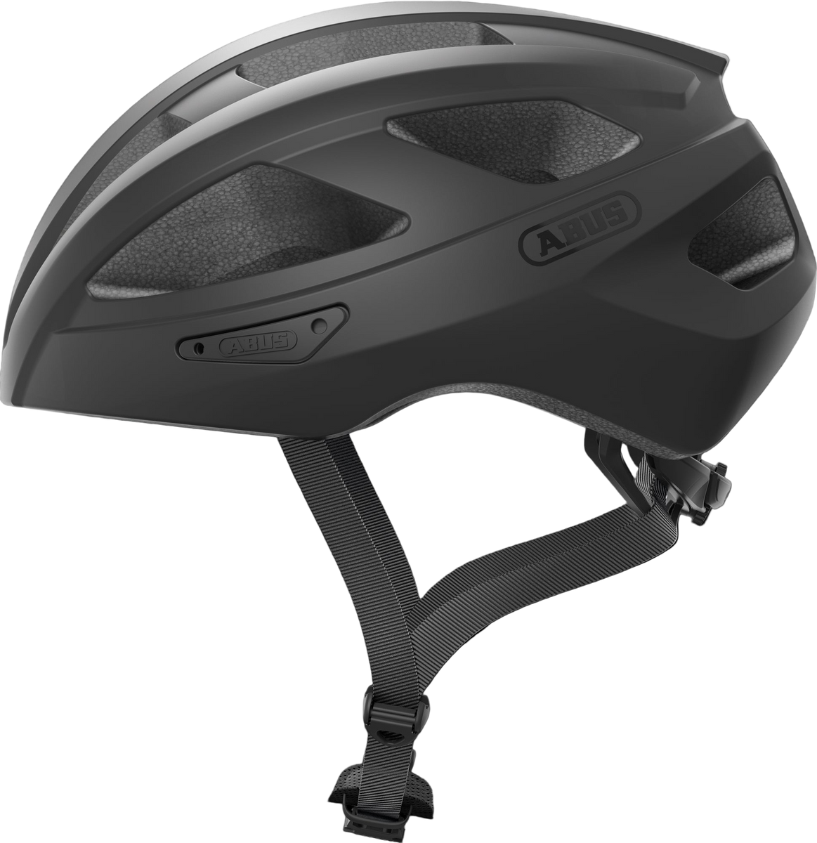 side view of velvet black Macator MIPS #color_velvet black
